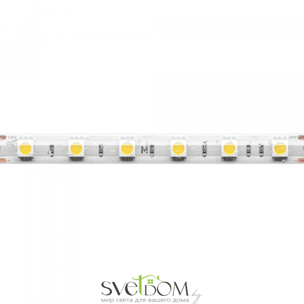 Светодиодная лента Base 24В 5050 14,4Вт/м 4000K 5м IP 65 201193