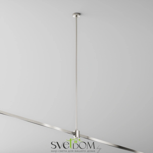 Крепление потолочное Long 760мм с прямым коннектором питания Flarity платина