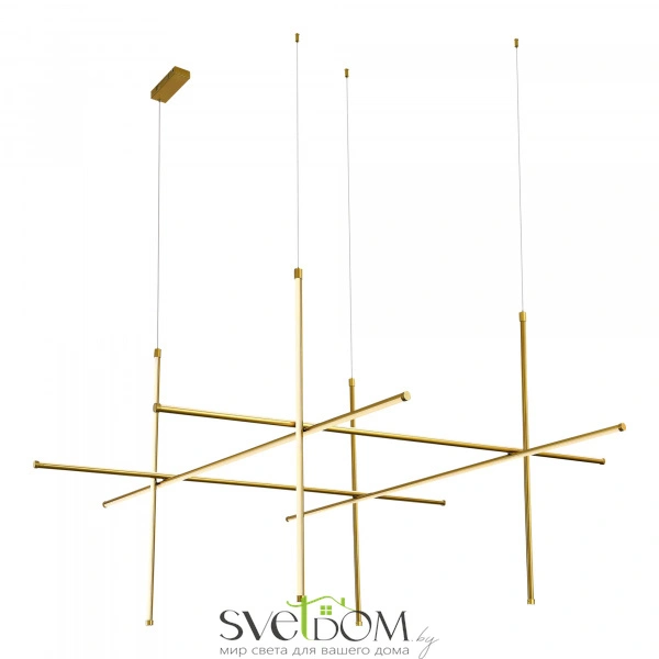 SL6207.203.150 Светильник подвесной ST-Luce Матовое золото LED 1*150W 3000K RETICO