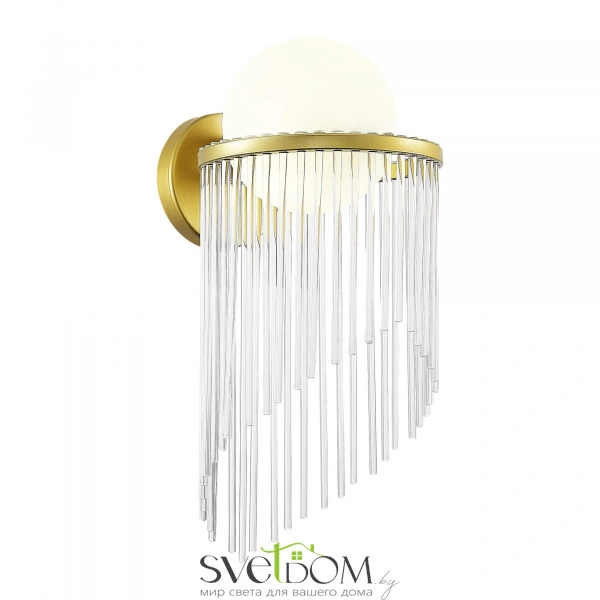 SL1511.201.01 Бра ST-Luce Золотистый/Белый E27 1*60W ALLEGRO