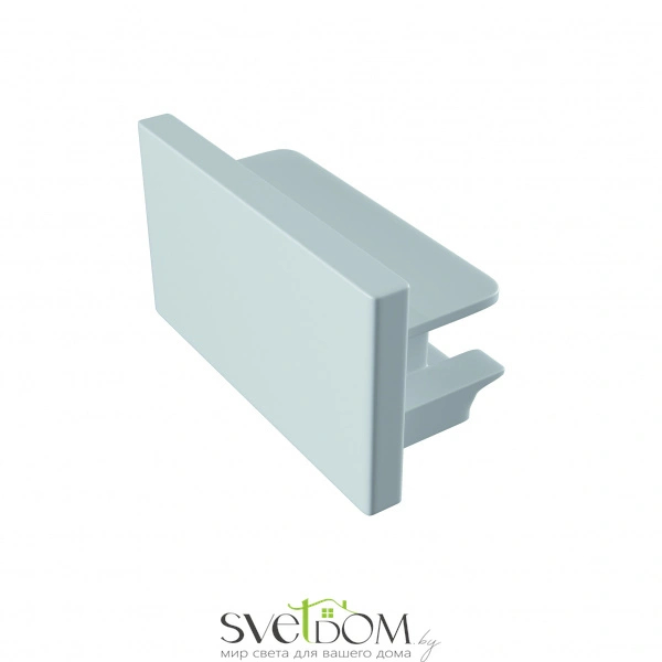 Заглушка торцевая 1шт Unity накладной белый TRA001EC-11W