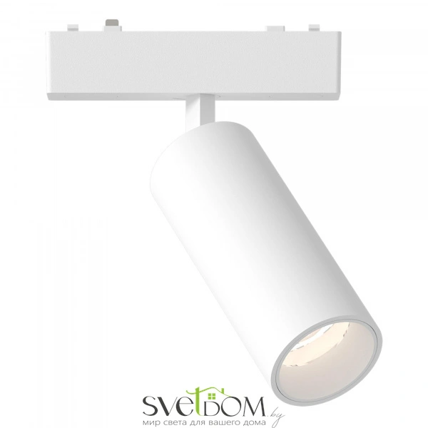 ST677.546.09 Магнитный трековый светильник Белый LED 1*9W 4000K 540Lm Ra>90 >90 IP20 D44xH110 48V SKYFLAT