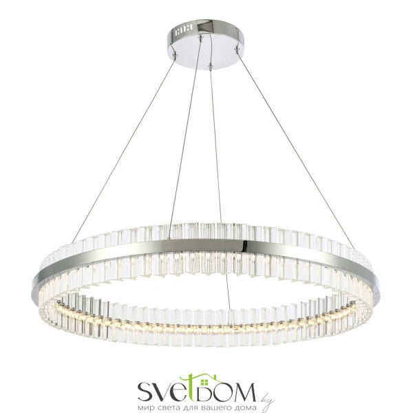 SL383.123.01 Светильник подвесной ST-Luce Хром/Прозрачный LED 1*60W 3000K CHERIO