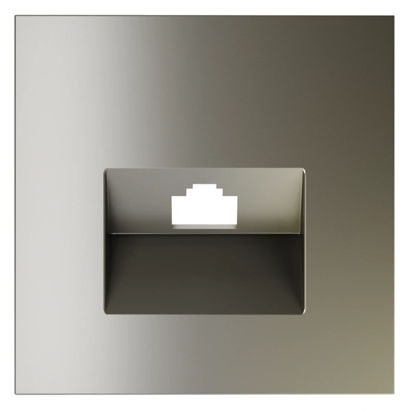 Накладка для розетки компьютерной RJ45 Voltum S70 Шелк VLS001304 Voltum VLS001304