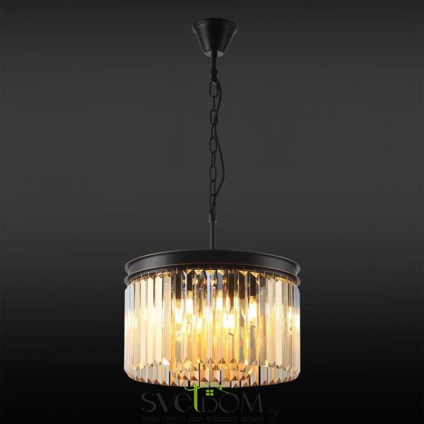 Citilux Мартин CL332082 Люстра хрустальная подвесная Шампань