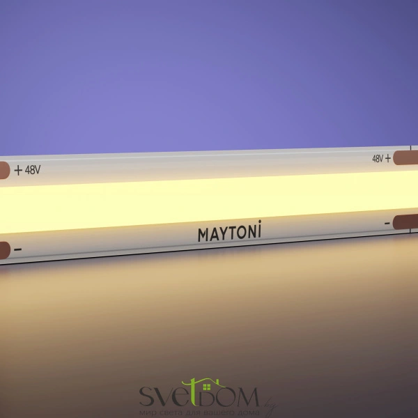 Светодиодная лента Ultra 48В COB 8Вт/м 2700K 20м IP 20 201218