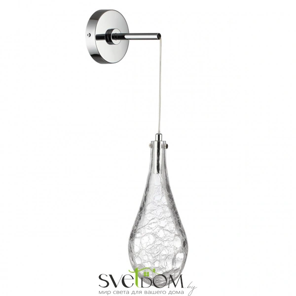 7148/5WL L-VISION ODL26 231 светильник хром/стекло/металл IP20 LED 4W 300Лм 3000K 180° 220V BRAID