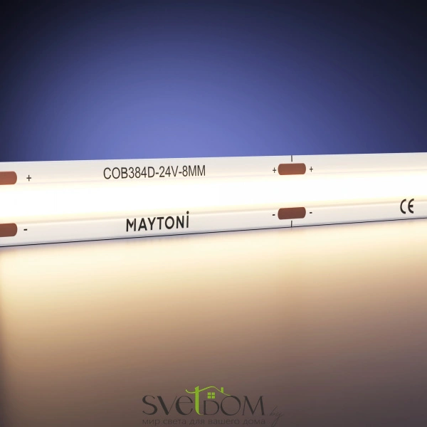 Светодиодная лента Ultra 24В COB 12Вт/м 2700К 5м IP 20 201074