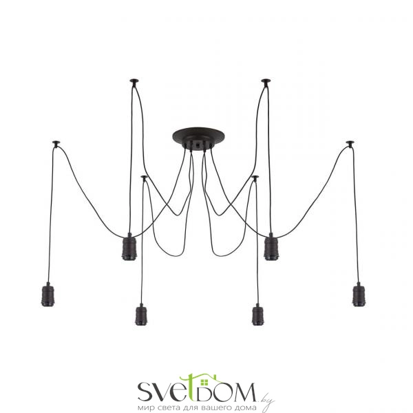 Citilux Эдисон CL451062 Люстра паук Венге