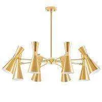 Lightstar 816081 Люстра DUMO 8х40W E14 ЛАТУНЬ/ЗОЛОТО