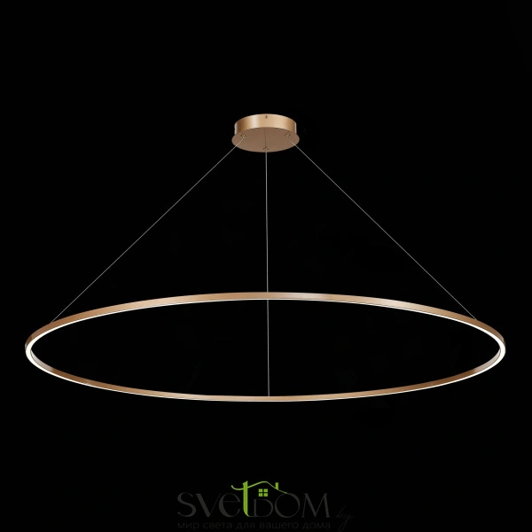 ST605.203.72 Cветильник подвесной SMART ST-Luce Золотистый/Белый LED 1*72W 2800-6500K Подвесные светильники