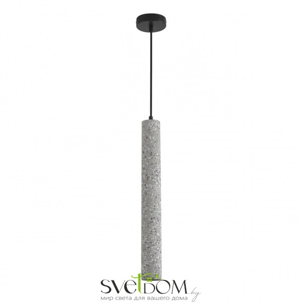 8357/1B SUSPENTIONI LN26 332 черный/серый, металл/цемент Подвес GU10 LED 5W 220V SHAMAREL