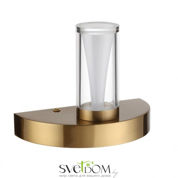 7144/5WL HIGHTECH ODL26 515 светильник античная бронза/акрилл/металл IP20 LED 5W 402Лм 3000K 180° 220V DEFANCE