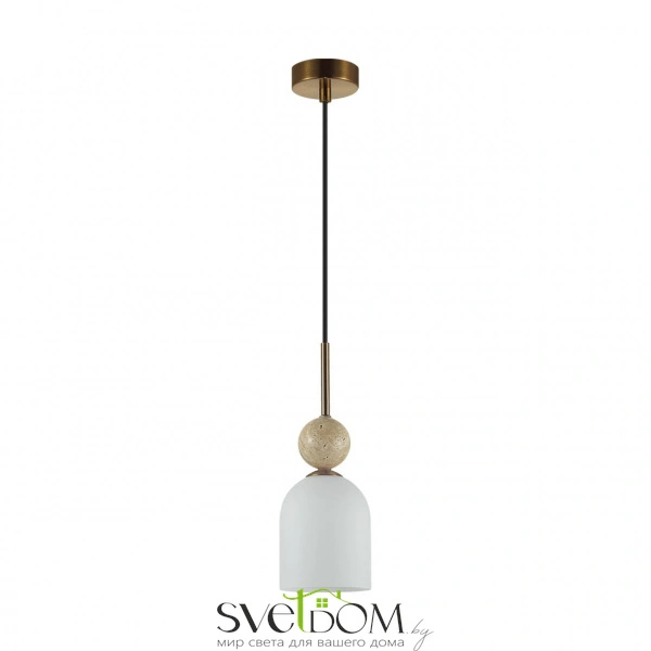 6625/1B MIDCENT ODL26 171 светильник бронзовый/белый/камень/металл IP20 E14 40W 220-240V LOLLA