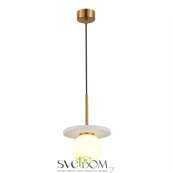 SL1191.353.01 Светильник подвесной ST-Luce Латунь/Латунь, Белый G9 1*5W 4000K NEBULA