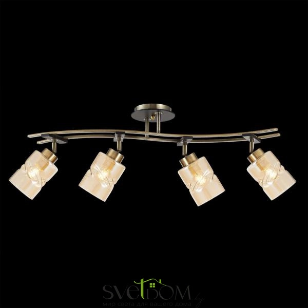 Citilux Мерида CL142144 Люстра с поворотными плафонами Бронза