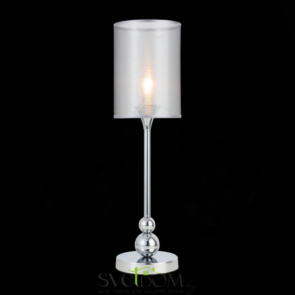 SLE107104-01 Прикроватная лампа Хром/Серебристый E14 1*40W PAZIONE