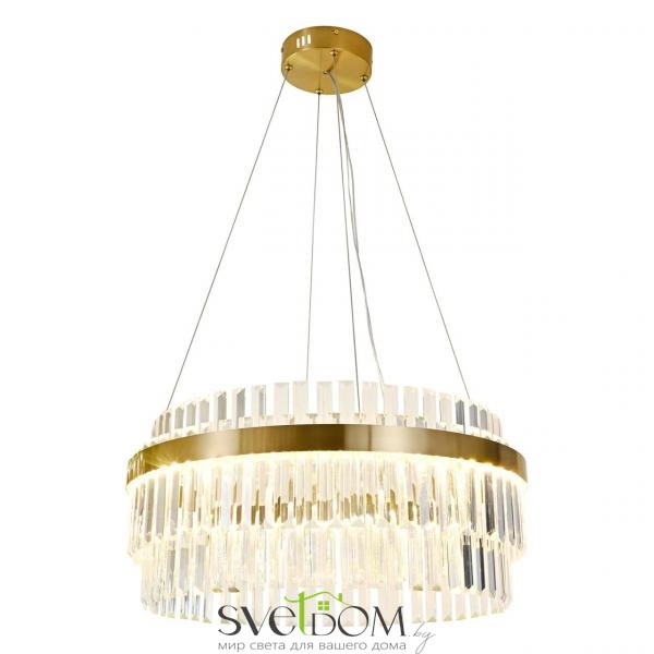 Citilux Sheldon CL339143 LED Люстра хрустальная с пультом Бронза