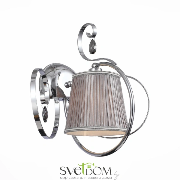 SL177.101.01 Светильник настенный Хром/Серебристый E14 1*40W AZZURRO