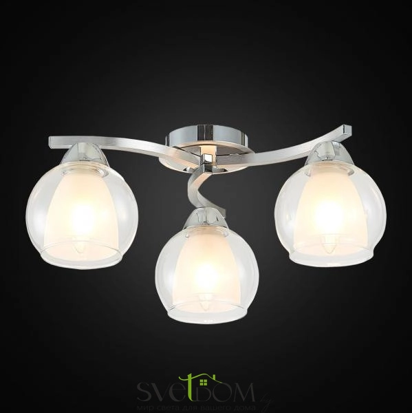 Citilux Кристи CL152137 Люстра потолочная Алюминий Хром