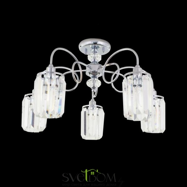 Citilux Синди CL330151 Люстра хрустальная Хром
