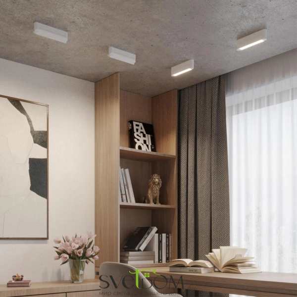 359801 OVER NT25 400 белый Светильник накладной с перекл. цв. температуры IP20 LED 12W 180-265V 2700К/3200К/4000К ITER