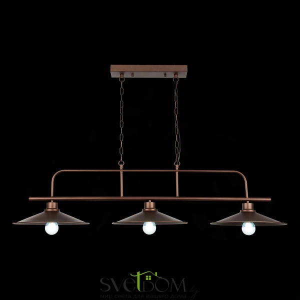 SL265.403.03 Люстра подвесная ST-Luce Кофейный/Кофейный E27 3*60W SСARNO