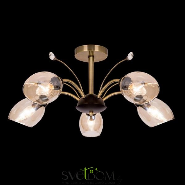 Citilux Комета CL108155 Люстра потолочная Бронза Венге