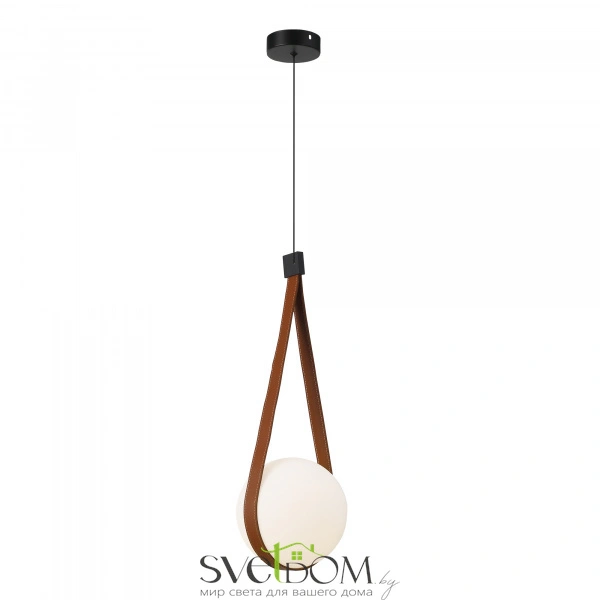 SL2002.403.01 Светильник подвесной ST-Luce Черный, Терракотовой/Белый E27 1*60W MOONBAG