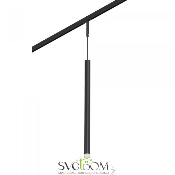 ST672.443.03 Магнитный трековый светильник Черный LED 1*3W 4000K 100Lm Ra>90 36° IP20 D18xH310 24V SUPER5