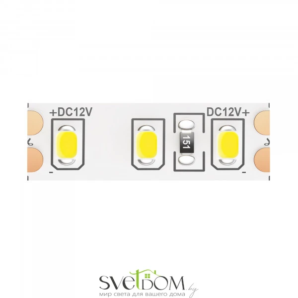 Светодиодная лента 12В 2835 14,4Вт/м 4000K 5м IP20