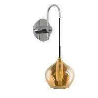 Lightstar 803543 Бра PENTOLA 1х25W G9 ХРОМ/ЯНТАРЬ