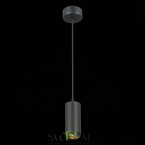 ST600.443.10 Светильник подвесной Zoom Черный LED 1*10W 4000K 1 000Lm Ra>80 15-60° IP20 D59xH130 170 Подвесные светильники