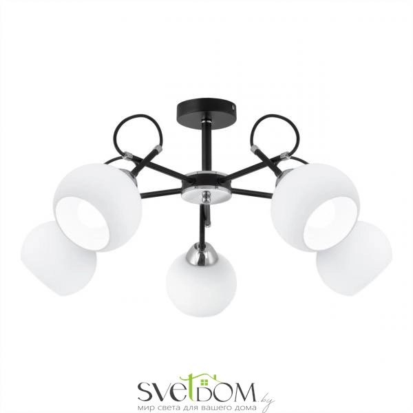 Citilux Стивен CL141251 Люстра потолочная Чёрная