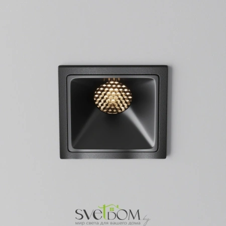 Встраиваемый светильник Technical DL043-01-10W3K-SQ-B-1 Maytoni