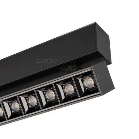 ARLIGHT Светильник MAG-LASER-FOLD-45-S480-18W Day4000 (BK, 15 deg, 24V) (Arlight, IP20 Металл, 3 года)