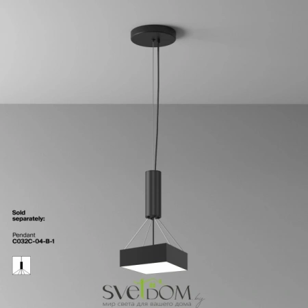 Потолочные светильники Maytoni C032CL-24W4K-SQ-B от Магазина Svetdom.by