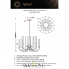 Люстры потолочныеAPL.852.07.64 Aployt | Svetdom.by
