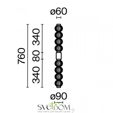 Бра MOD555WL-L13G3K Maytoni | Svetdom.by