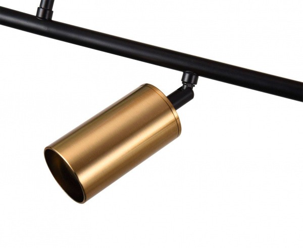 Kink Light 07615-5 Люстра Кайко черный/бронза Gu10 50W
