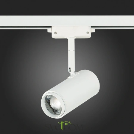 ST600.546.12 Св-к трек. Zoom Белый LED 1*12W 4000K 1 200Lm Ra>80 15-60° IP20 L137xW59xH179 170-240V Однофазная трековая система ST LUCE