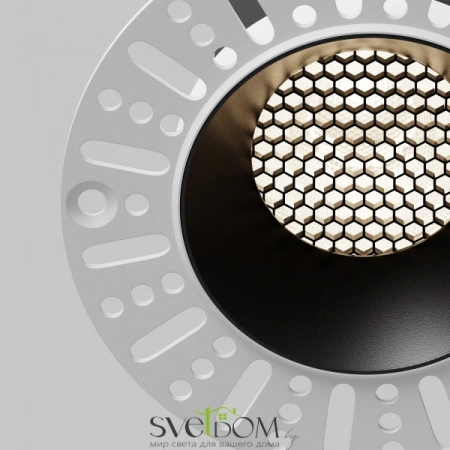 Встраиваемые светильники Maytoni DL121-15W-4K-TRS-B от Магазина Svetdom.by