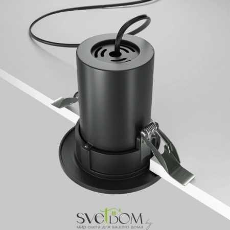 Встраиваемые светильники Maytoni DL045-01-10W3K-B от Магазина Svetdom.by