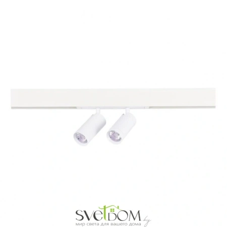 ST660.586.20 Св-к трек. Белый LED 2*10W 2700K-6000K 1 065Lm Ra>90 36° IP20 D50xH41 220V SKYLINE 220 ST LUCE