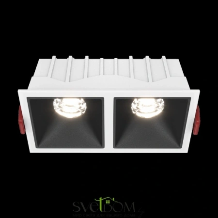 Фото Встраиваемые светильники Maytoni DL043-02-10W4K-D-SQ-WB Встраиваемые светильники Maytoni DL043-02-10W4K-D-SQ-WB от Магазина Svetdom.by