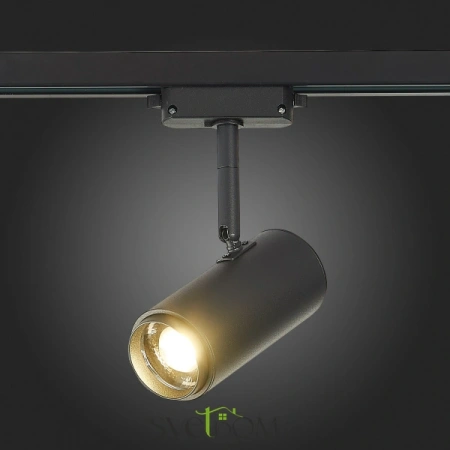 ST600.446.12 Св-к трек. Zoom Черный LED 1*12W 4000K 1 200Lm Ra>80 15-60° IP20 L137xW59xH179 170-240V Однофазная трековая система ST LUCE
