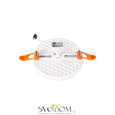 ST700.538.16 Св-к встр. Белый LED 1*16W 3000K 1 380Lm Ra80 180° IP44 D120xH20 85-265V Встраиваемые светильники ST LUCE