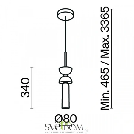 Подвесные светильники Maytoni MOD178PL-01W от Магазина Svetdom.by