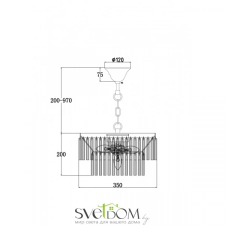 Подвесные светильники Maytoni MOD093PL-04BS от Магазина Svetdom.by