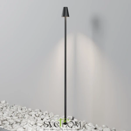 Ландшафтный светильник Maytoni O504FL-L1B3K1 Cane, 1,5Вт, LED, 3000K, Матовый Черный Maytoni